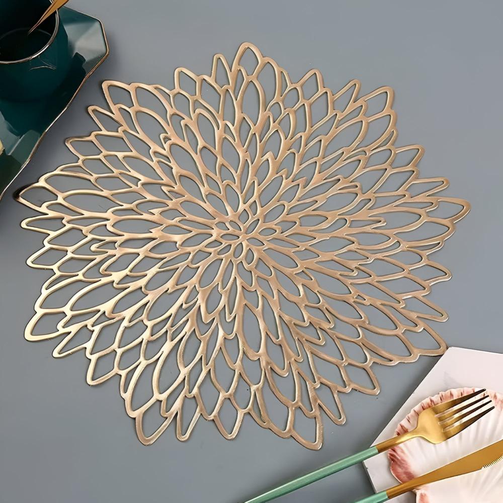 Tischset mit Chrysanthemenmuster