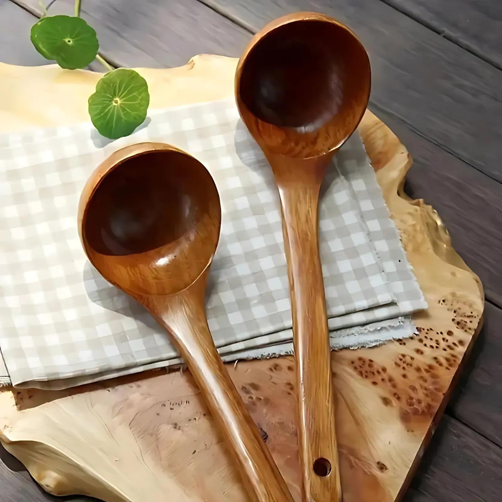 Suppenlöffel aus Holz