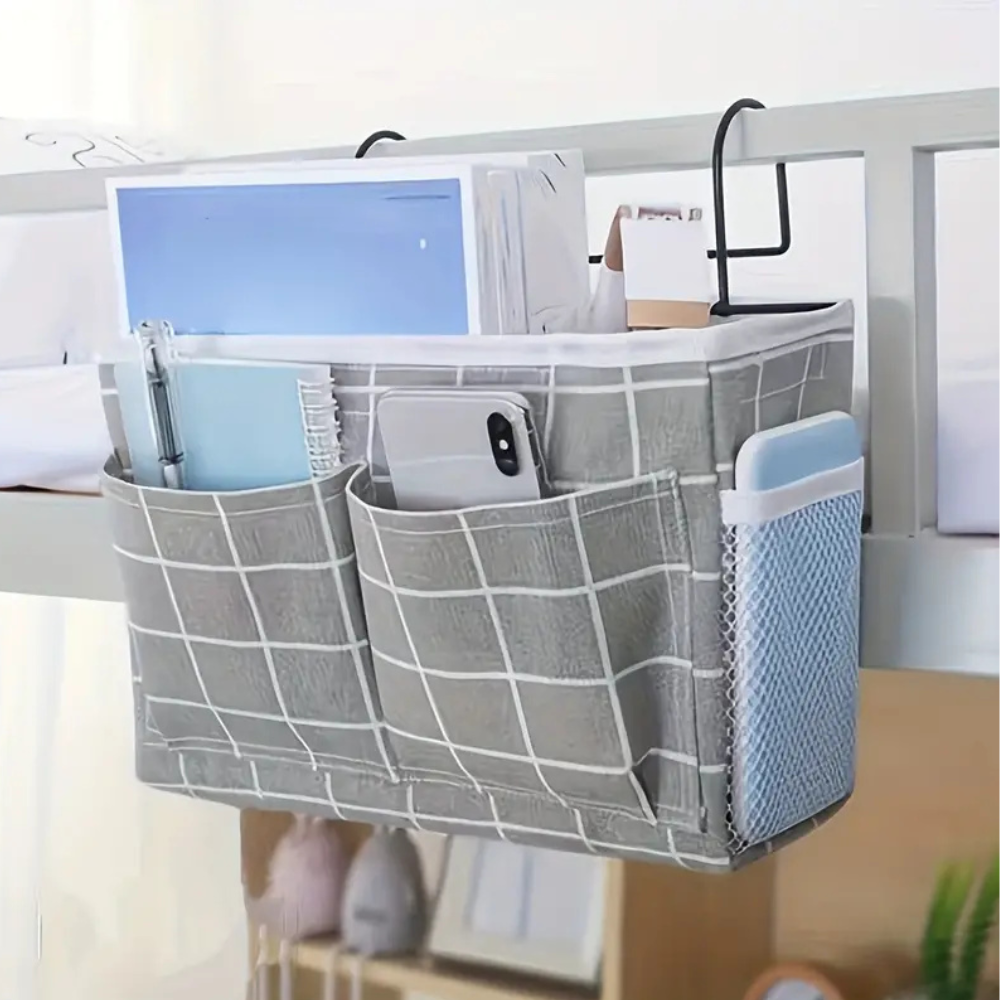 Hängender Bett-Organizer mit Taschen