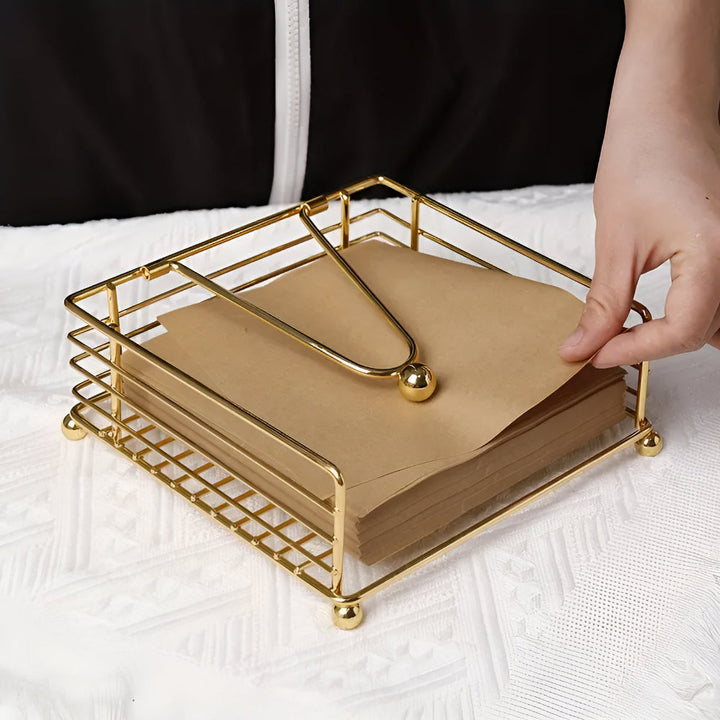 Serviettenhalter aus Eisen