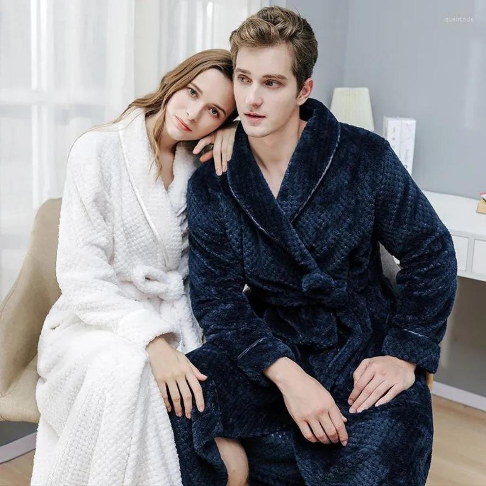 Unisex-Bademantel aus Fleece