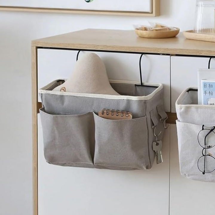 Hängender Bett-Organizer mit Taschen