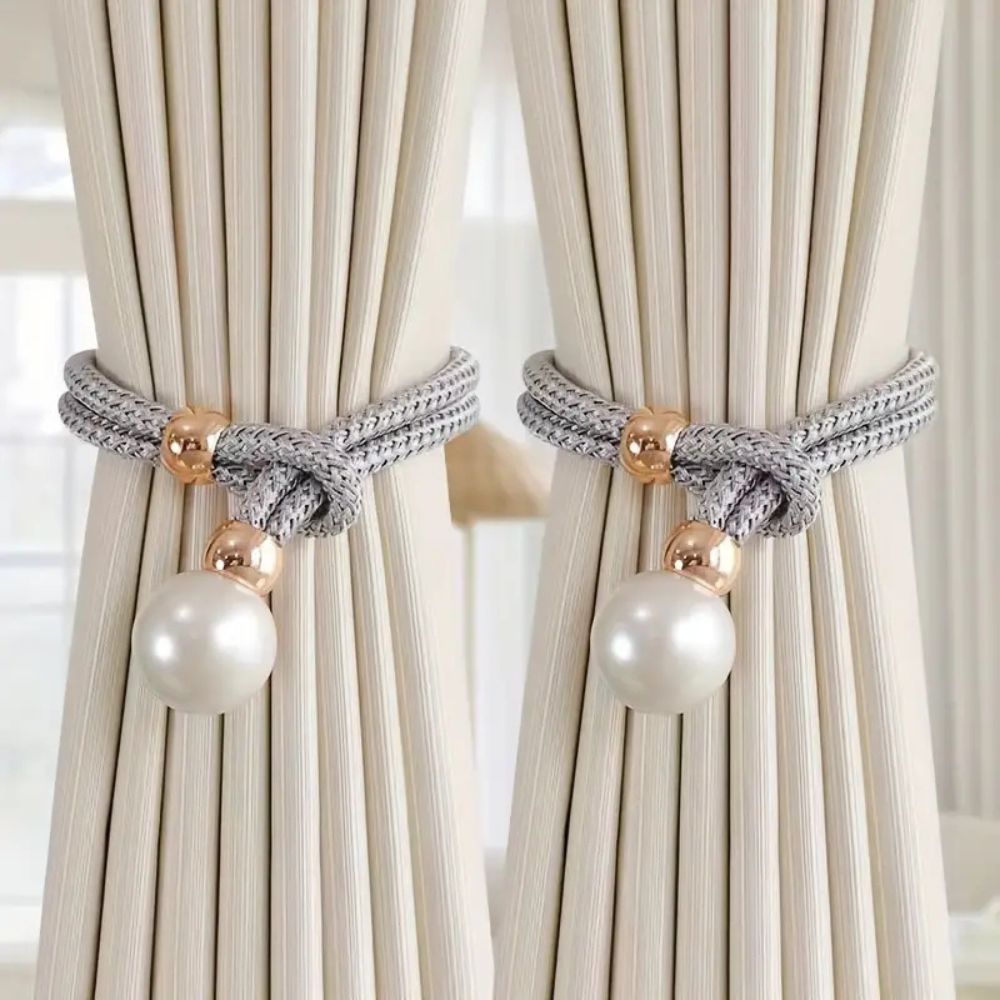 Perlenraffhalter, 2er-Set