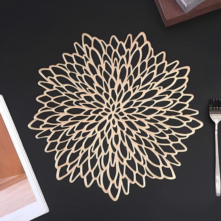 Tischset mit Chrysanthemenmuster
