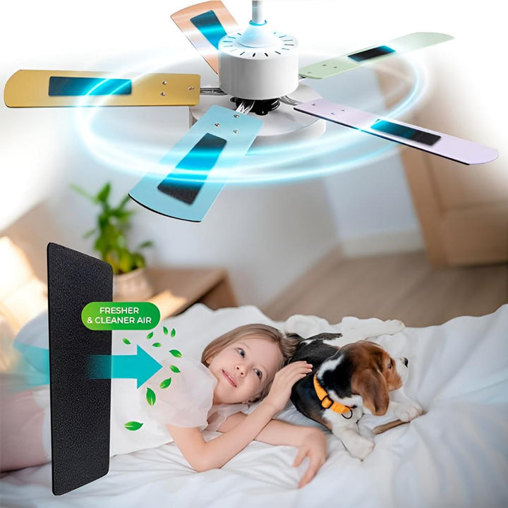 Aktivkohlefilter für Deckenventilatoren