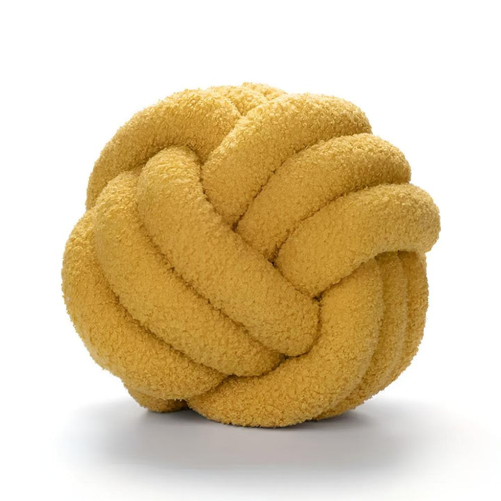 Bouclé-Knoten-Kissen in Blumenform – Ansicht 06