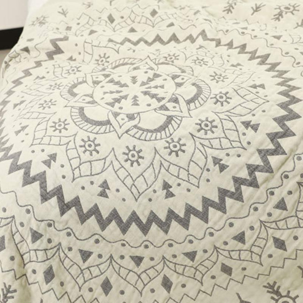 Wendbare Mandala-Baumwolldecke