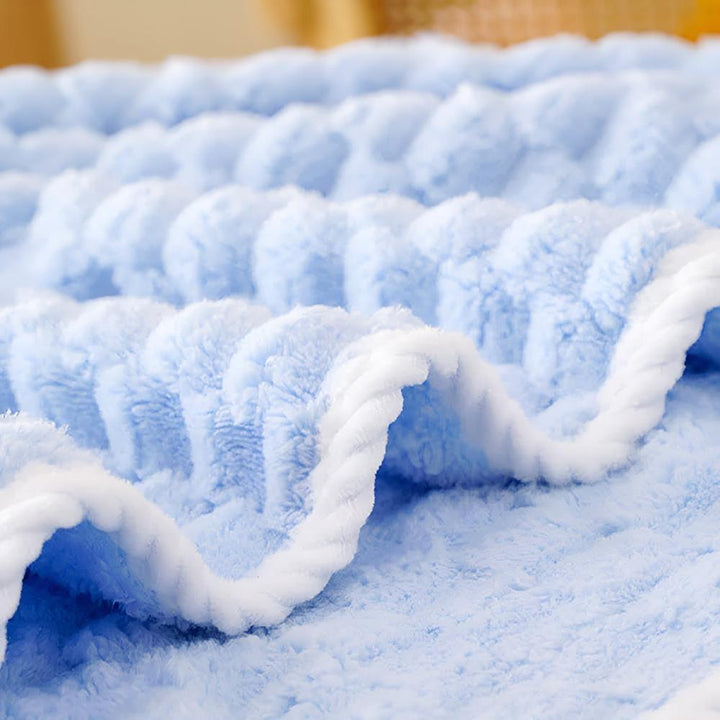 Set aus 2 Fleece-Handtüchern