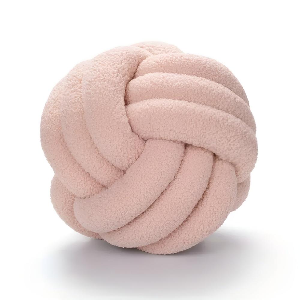 Bouclé-Knoten-Kissen in Blumenform – Ansicht 07
