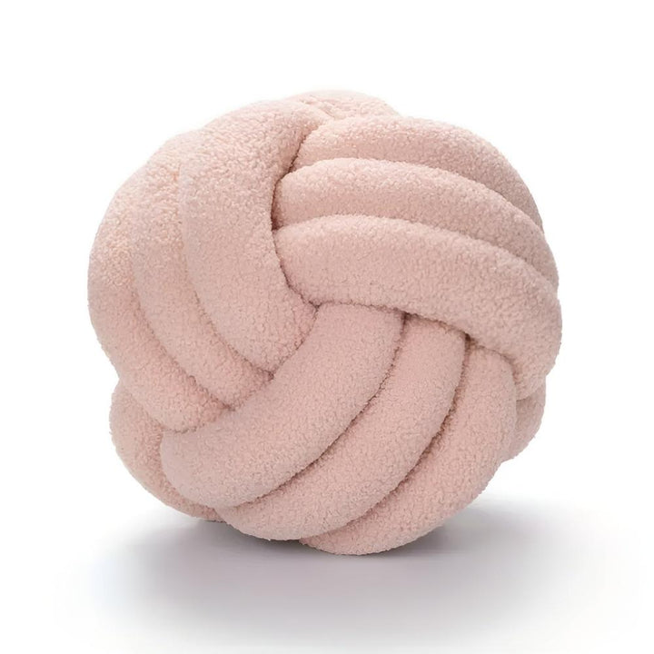 Bouclé-Knoten-Kissen in Blumenform – Ansicht 07