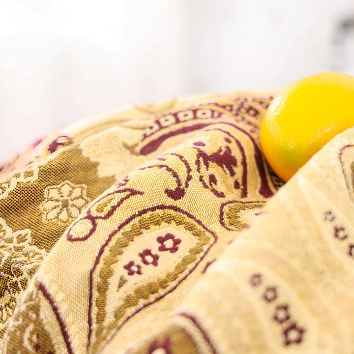 Jacquard-Baumwoll-Tagesdecke mit Paisley-Muster 200 x 230 cm