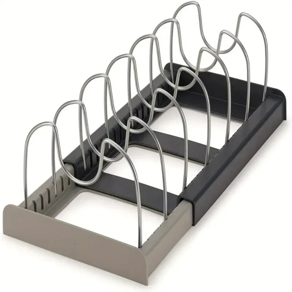 Ausziehbarer Pfannenhalter aus Metall