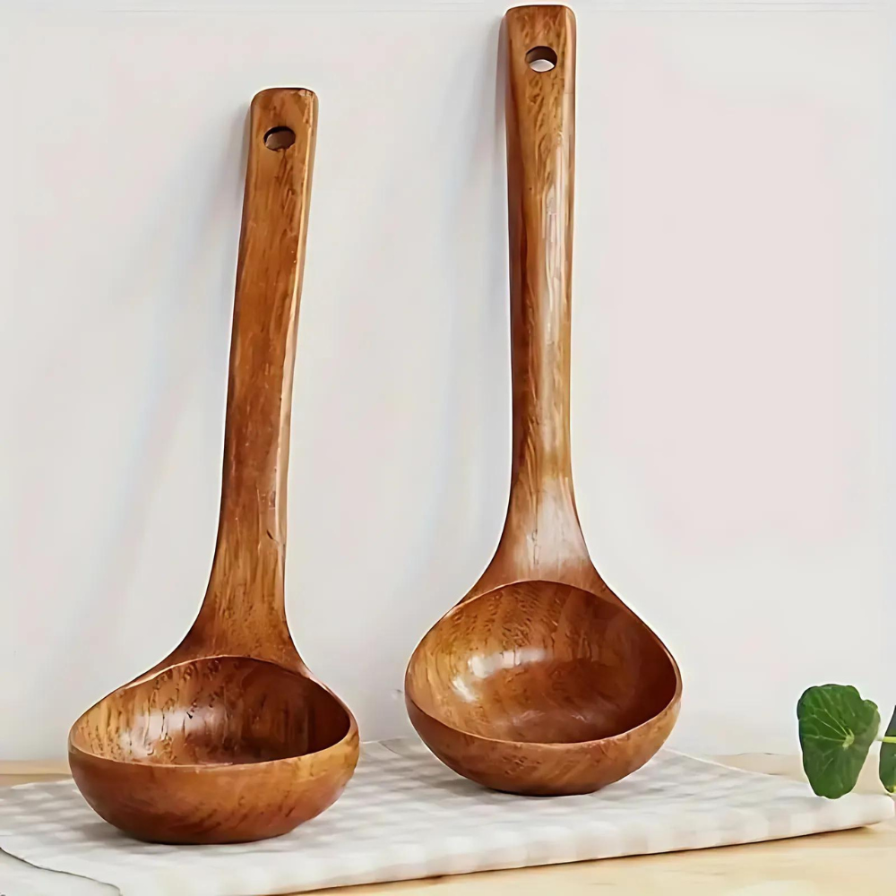 Suppenlöffel aus Holz