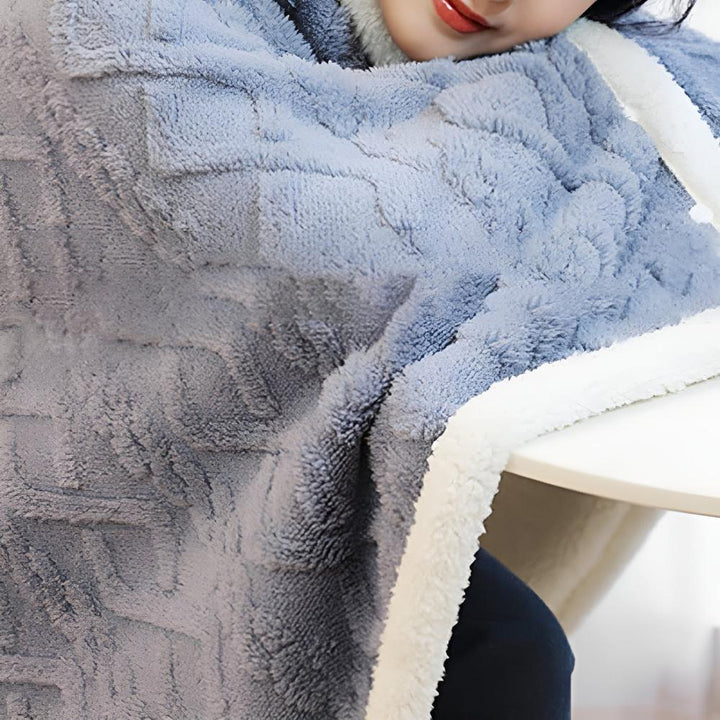 Flanell-Kuscheldecke im Cape-Format 90 x 140 cm