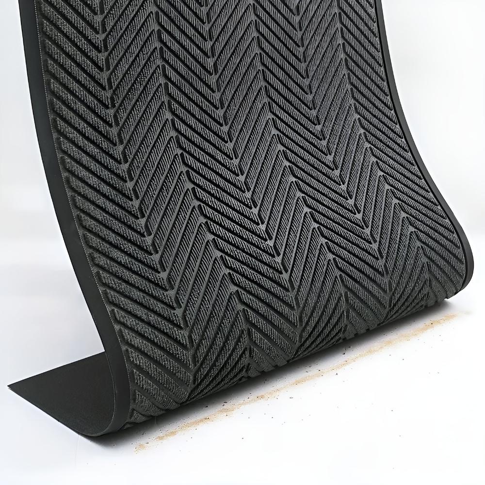 Fußmatte mit Chevron-Rillen