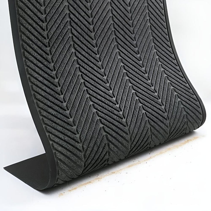 Fußmatte mit Chevron-Rillen
