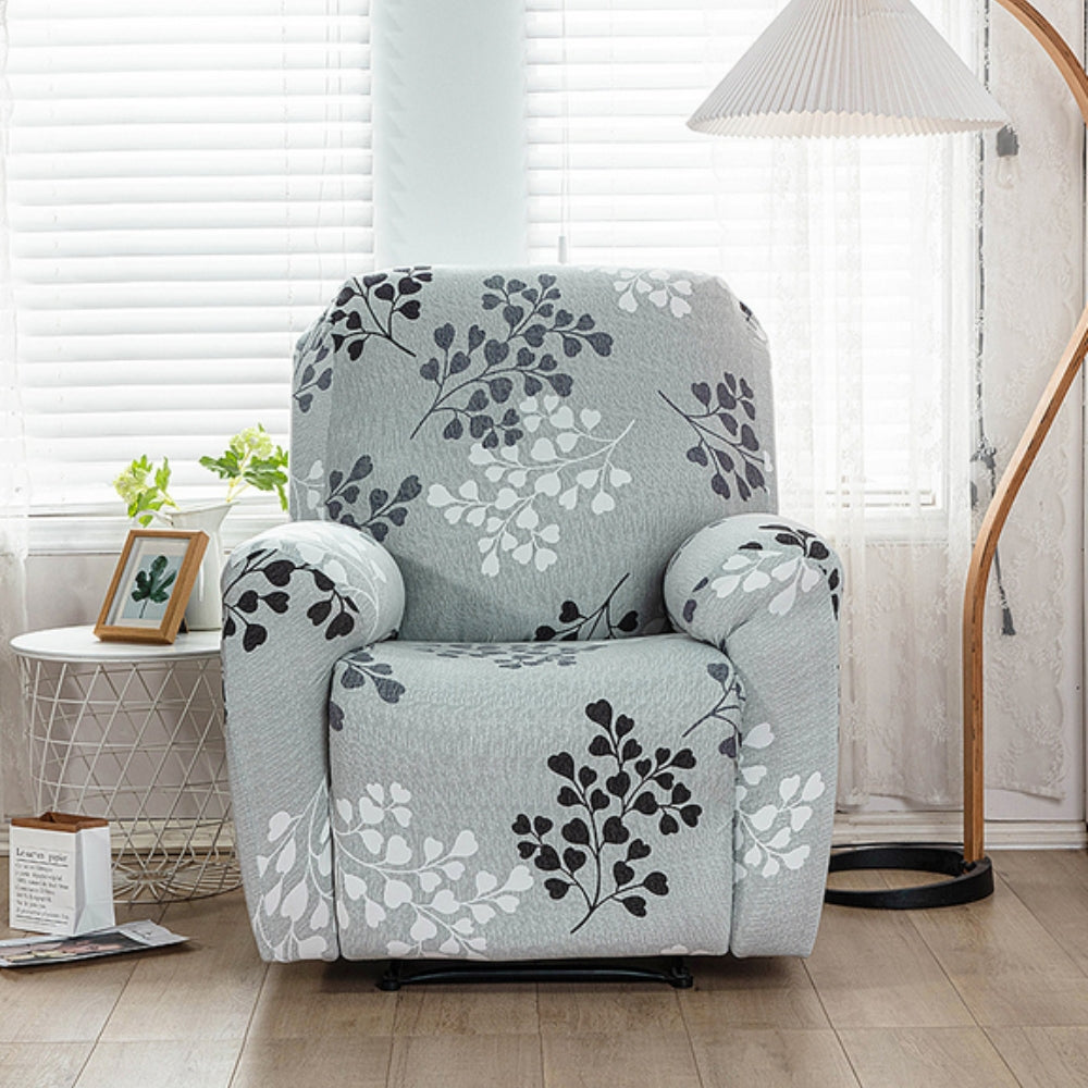Sesselbezug mit Blumenmuster, elf Motive