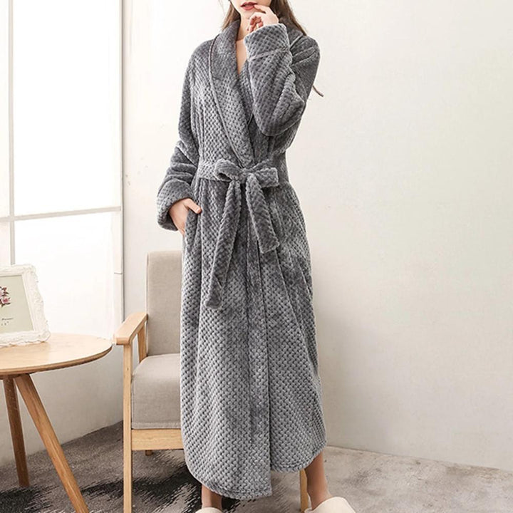 Unisex-Bademantel aus Fleece