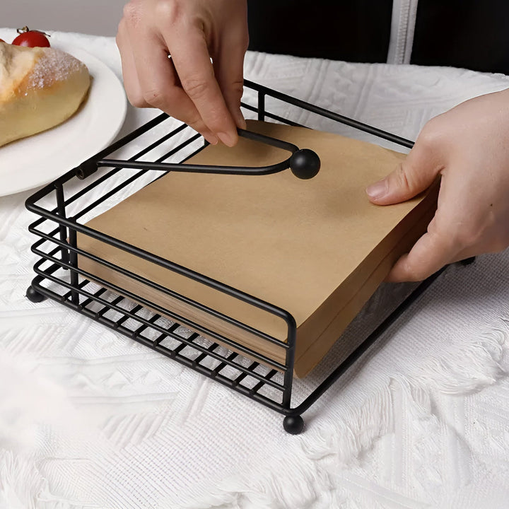 Serviettenhalter aus Eisen
