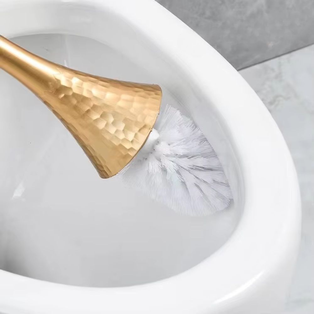 Elegante WC-Bürste mit Behälter