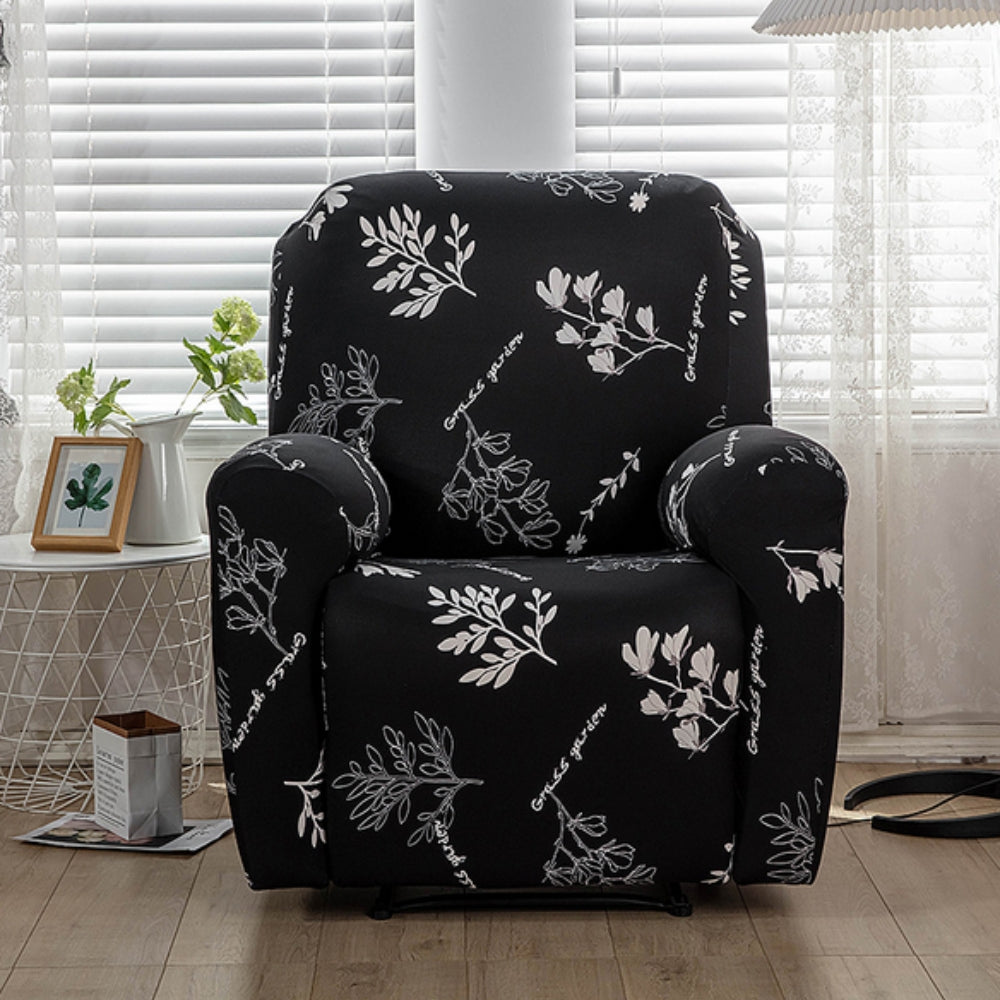 Sesselbezug mit Blumenmuster, elf Motive
