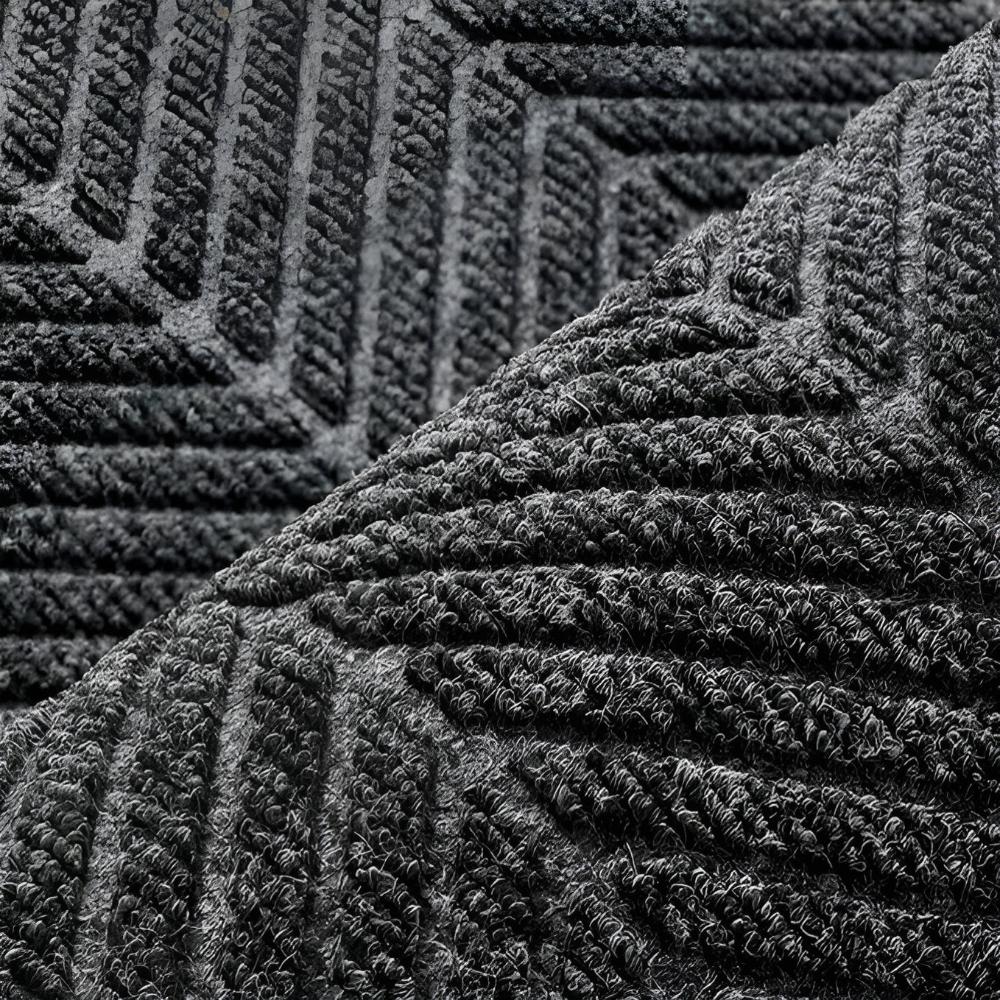 Fußmatte mit Chevron-Rillen