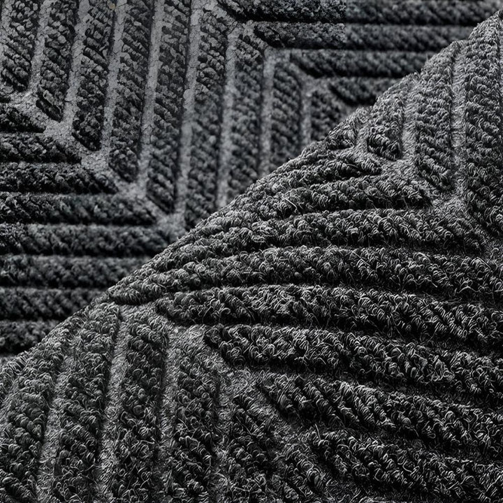Fußmatte mit Chevron-Rillen