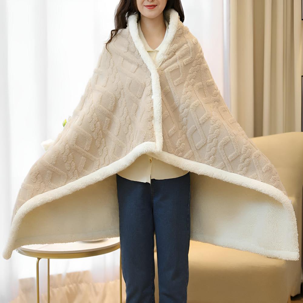 Flanell-Kuscheldecke im Cape-Format 90 x 140 cm
