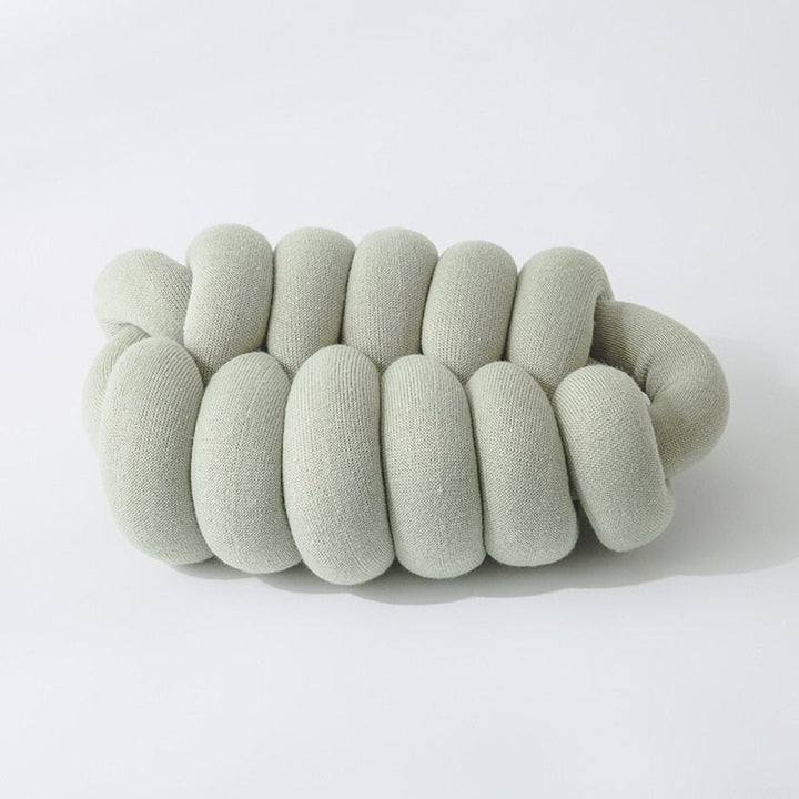 Elliptisches Knotenkissen 45 x 25 x 15 cm