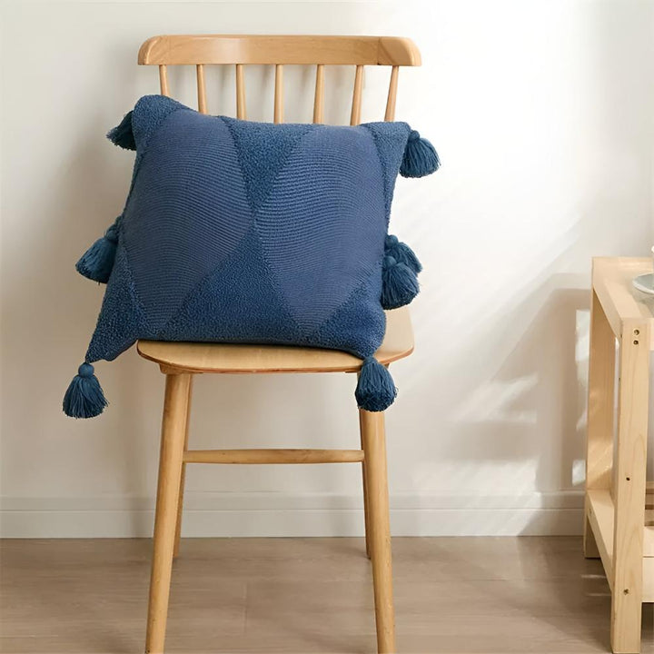 Dekokissen mit Quasten 45 x 45 cm