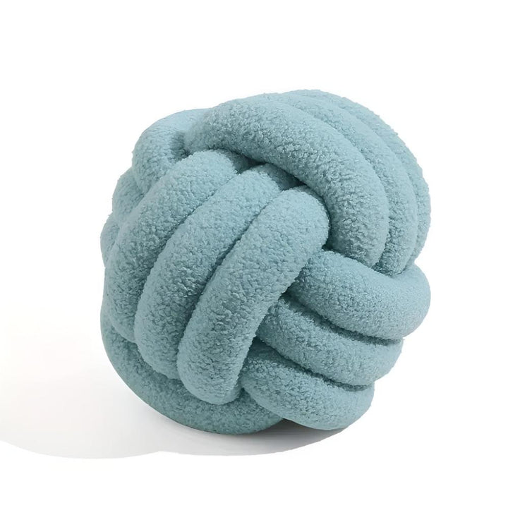Bouclé-Knoten-Kissen in Blumenform – Ansicht 08