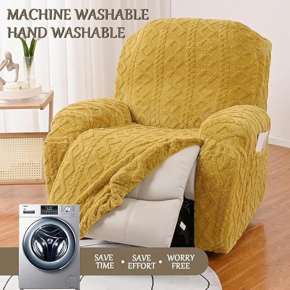Elastischer Jacquard-Sesselbezug