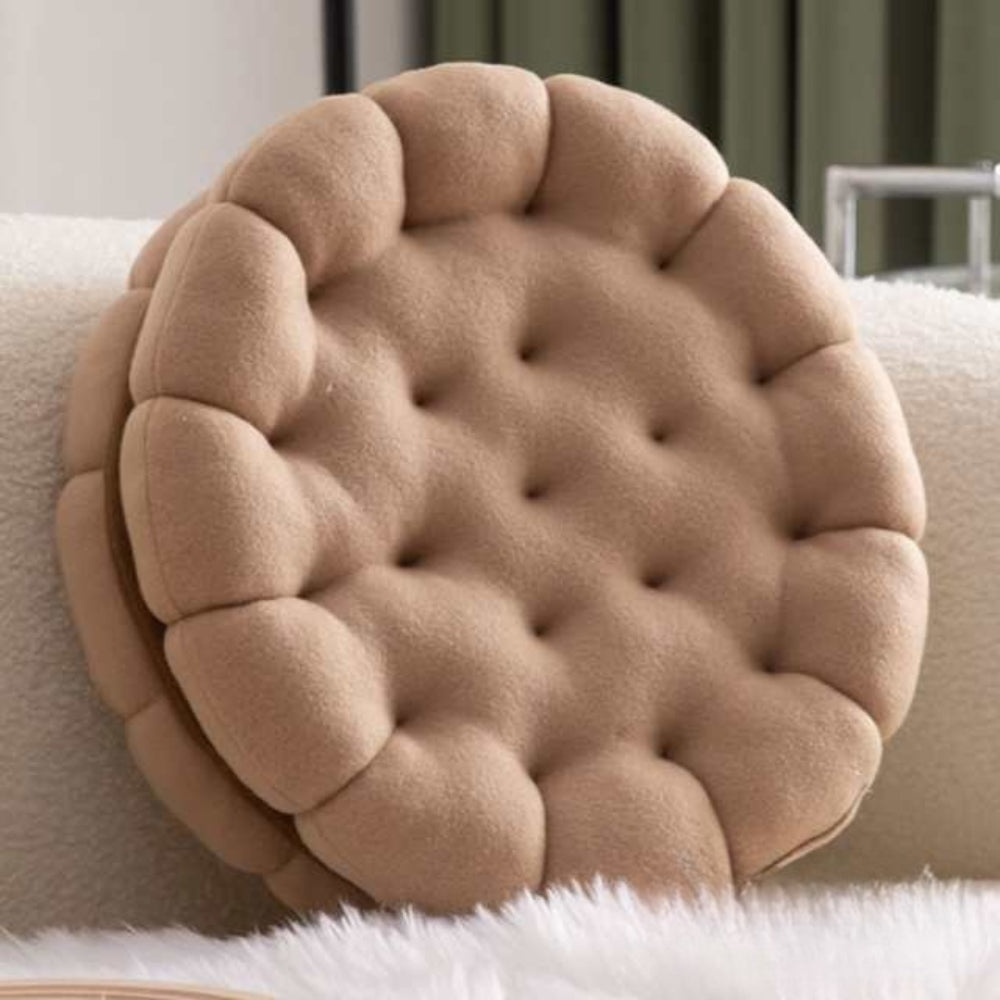 Keksförmiges Sitzkissen 35 x 35 cm