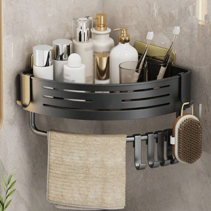 Aluminium-Dusch-Eckregal