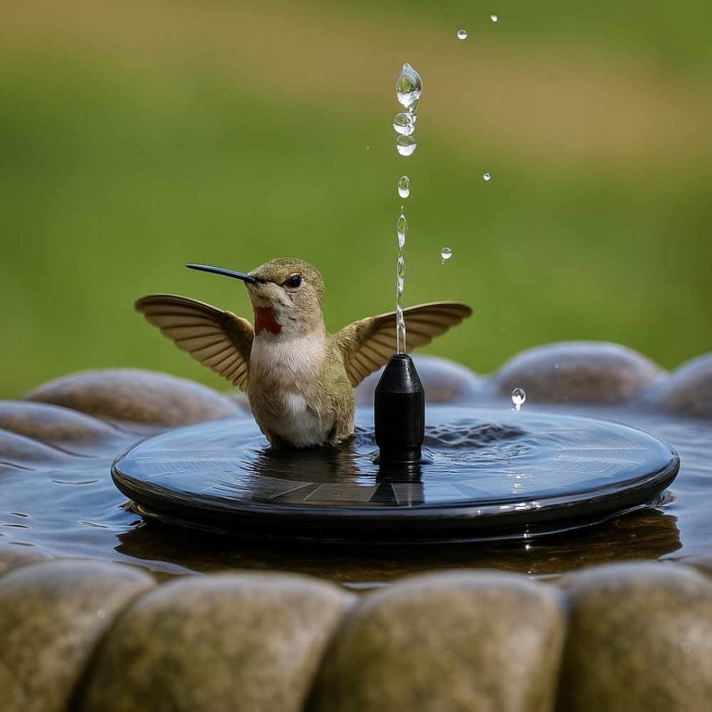 AquaLune™ | Solarbrunnen mit Lichtmagie