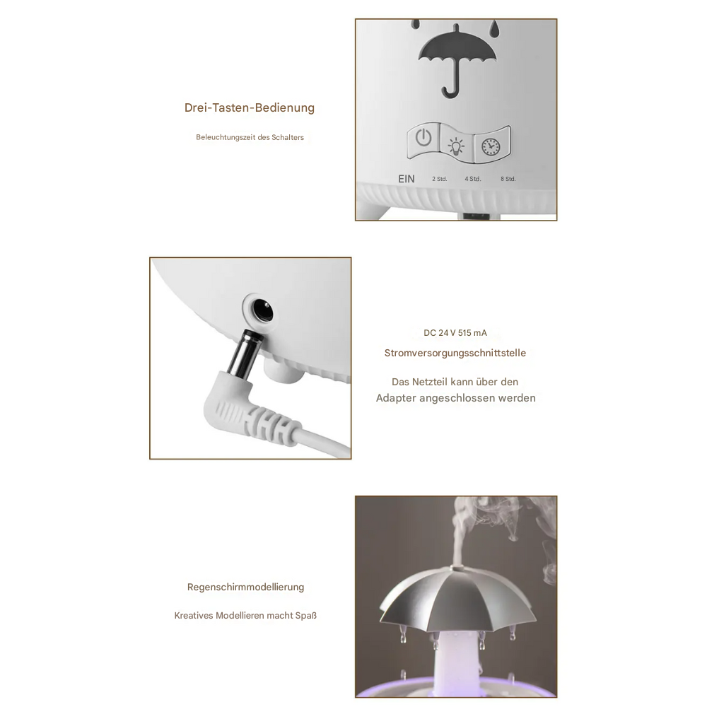 Mistévia™ | Ultraschall Aroma-Diffuser