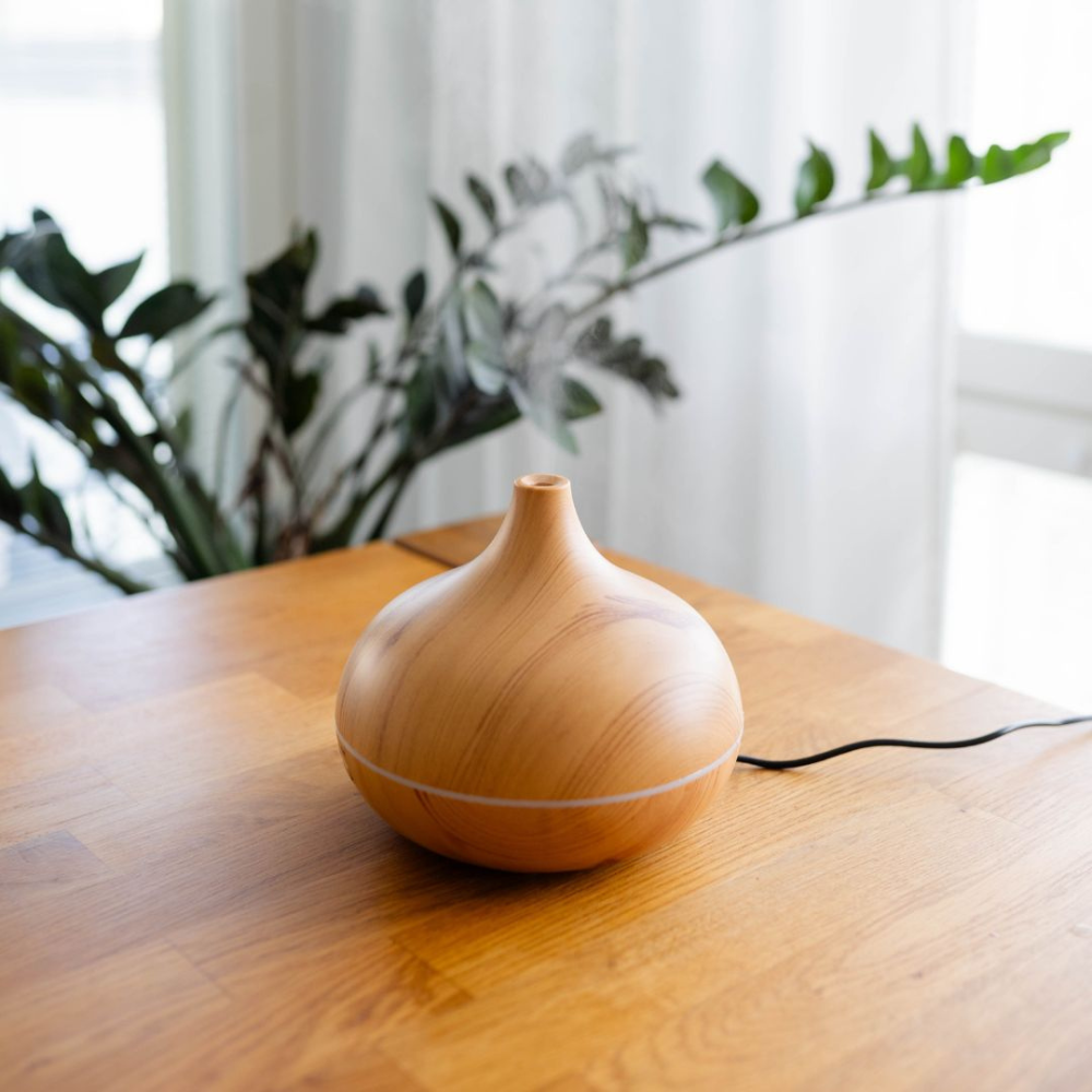 Aromora™ | Aroma Diffuser in Holzoptik Holzfarbe