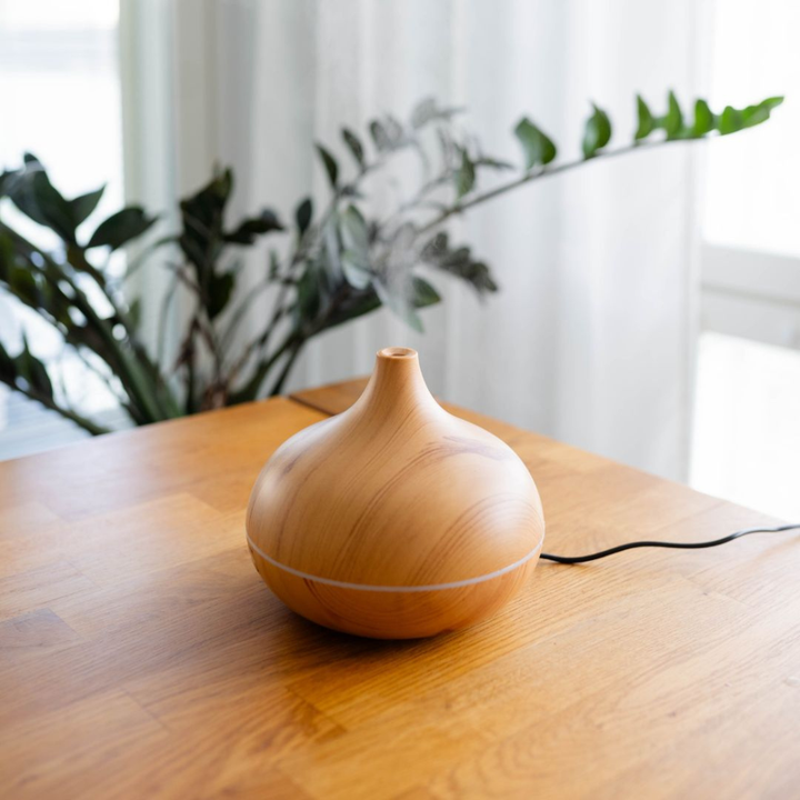 Aromora™ | Aroma Diffuser in Holzoptik Holzfarbe