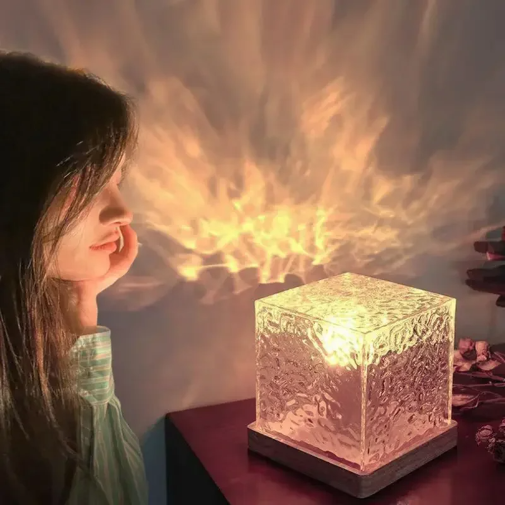 Glowéa™ | LED Glas-Design Tischlampe