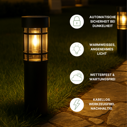 Aurivio™ | Design Solar Bodenlampe