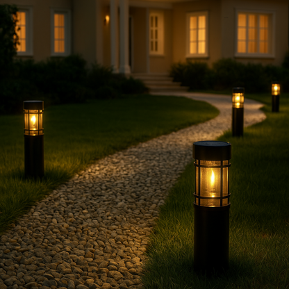 Aurivio™ | Design Solar Bodenlampe