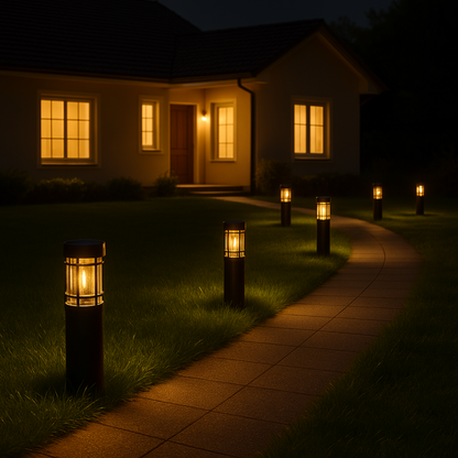 Aurivio™ | Design Solar Bodenlampe