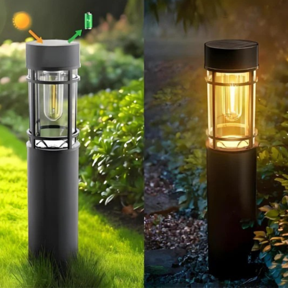 Aurivio™ | Design Solar Bodenlampe