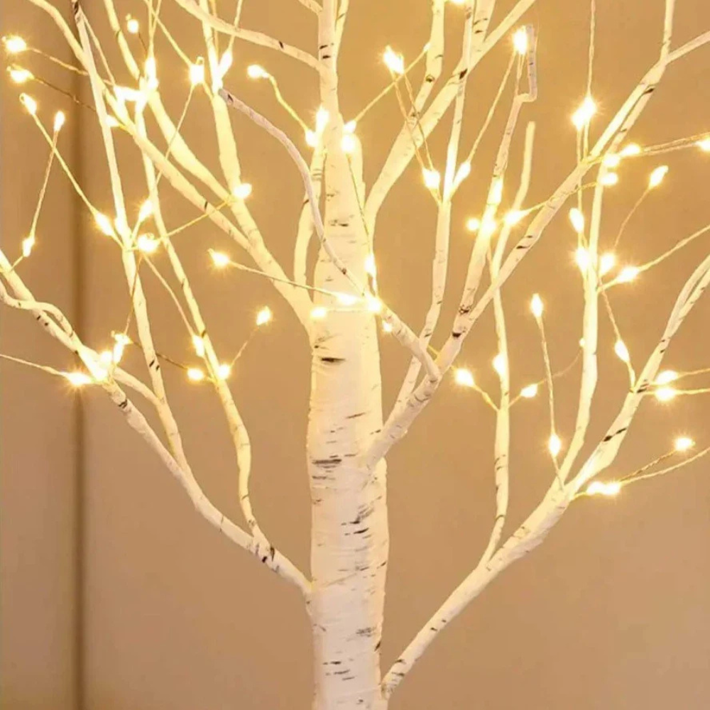 Birkluna™ | LED Birkenbaum-Lichterdeko