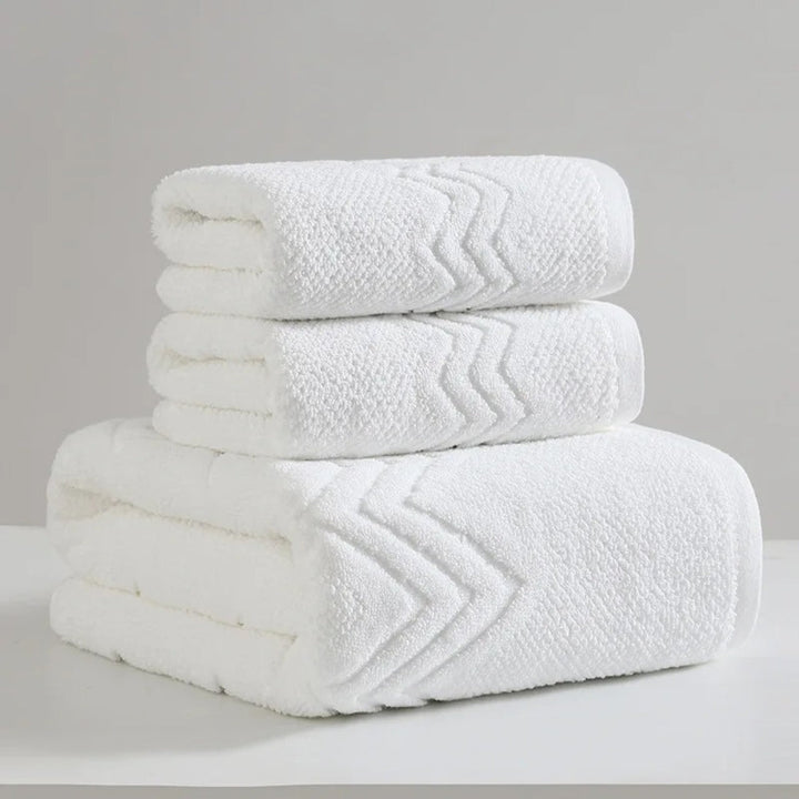 Baumwollhandtuch in Hotelqualität