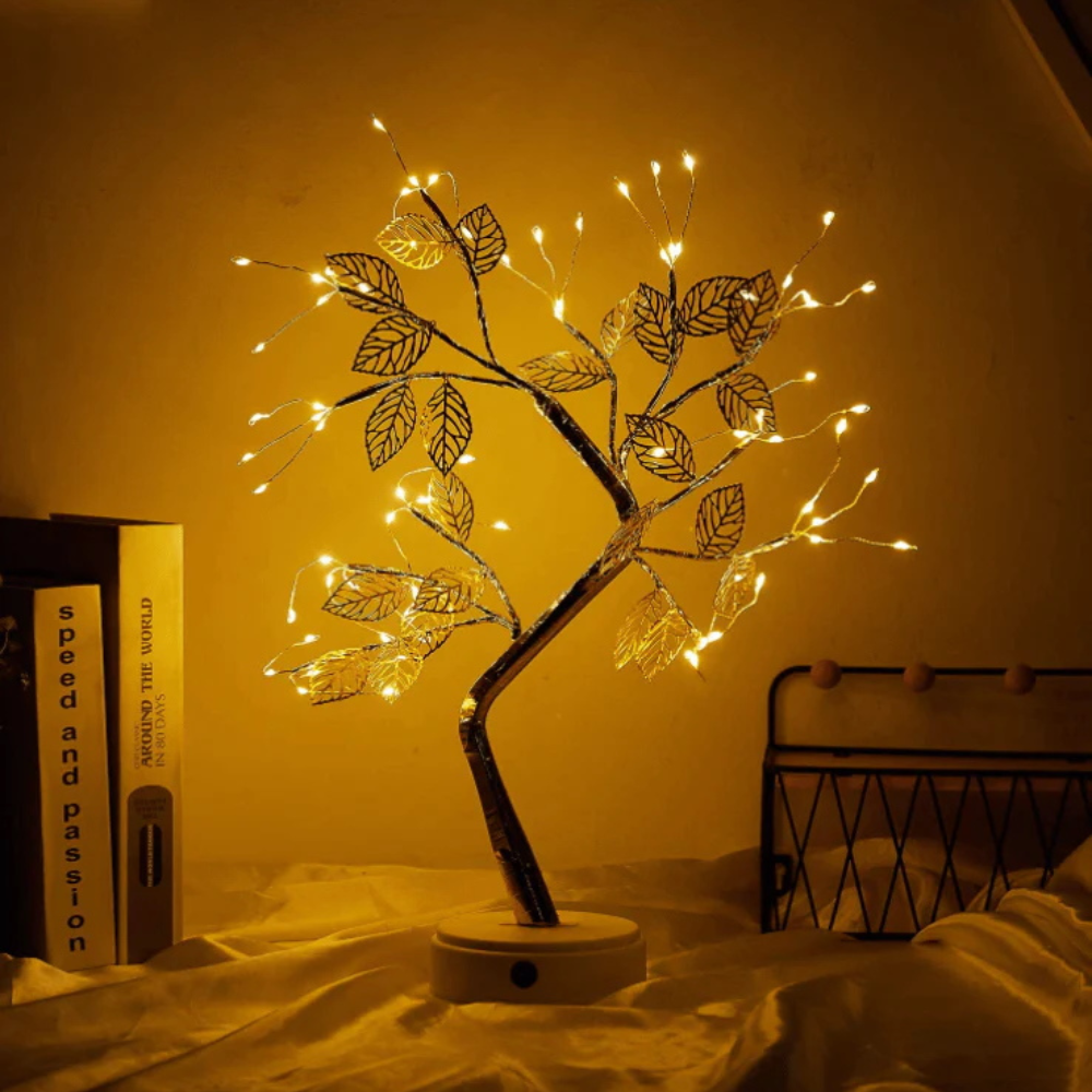 Bonsalux™ | LED Bonsai-Lichterbaum Gold