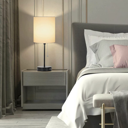 Brilumo™ | Intelligente Tischlampen mit Ladeanschlüssen