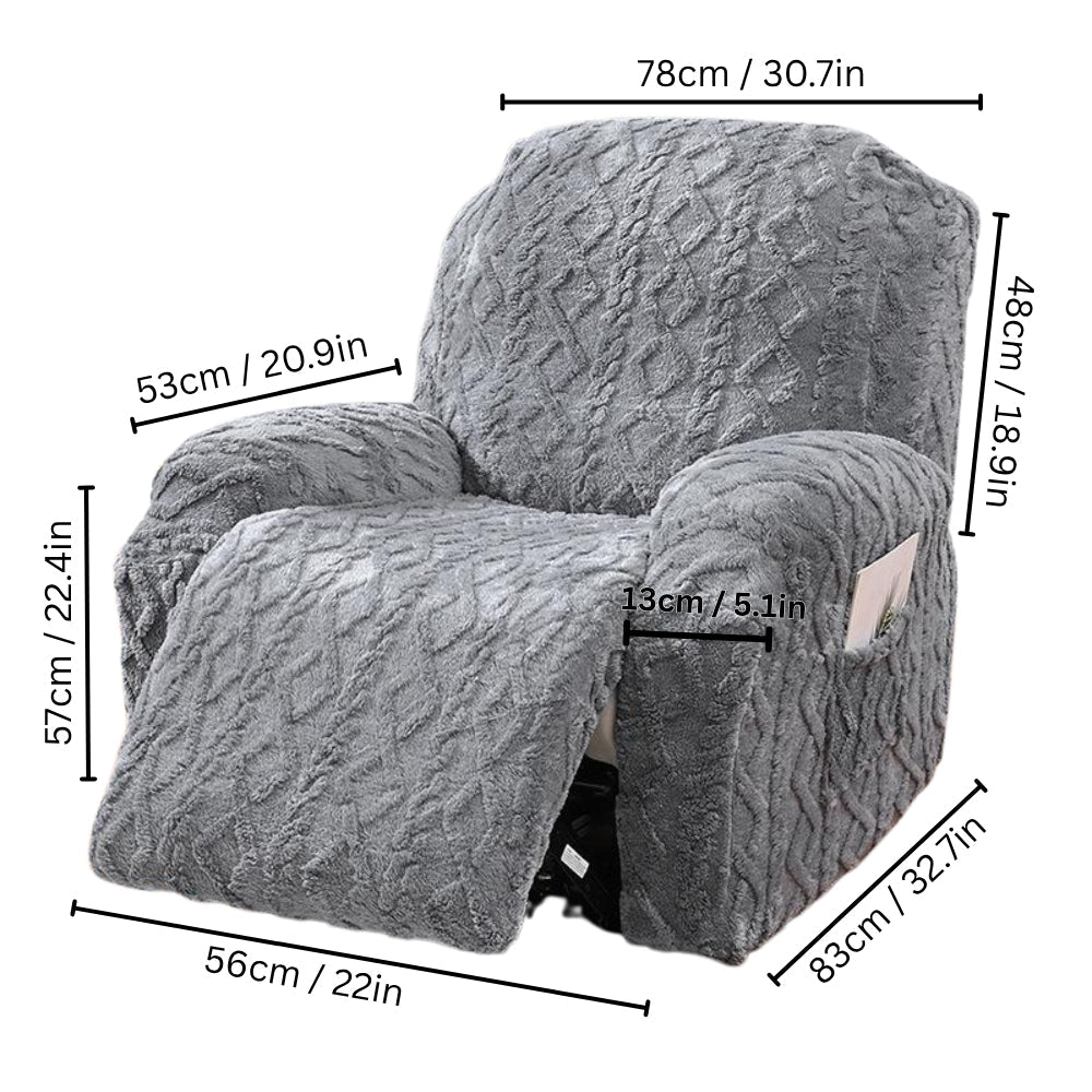 Elastischer Jacquard-Sesselbezug