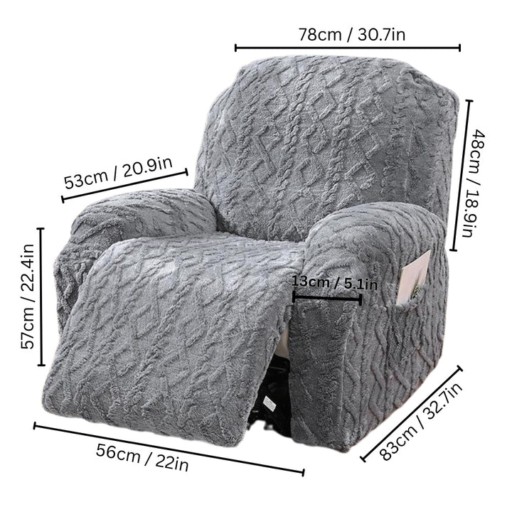 Elastischer Jacquard-Sesselbezug