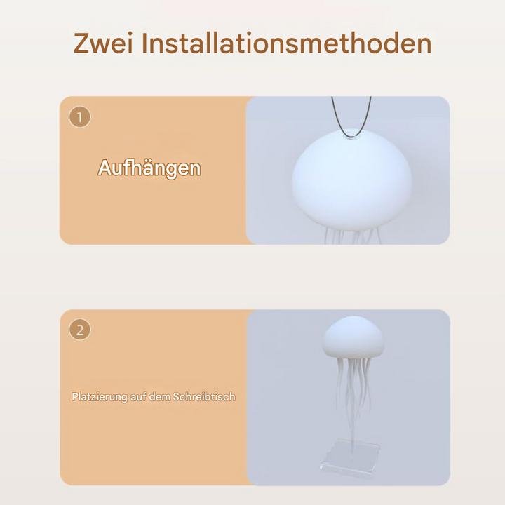 Jellyvora™ | LED Quallen-Design Tischlampe